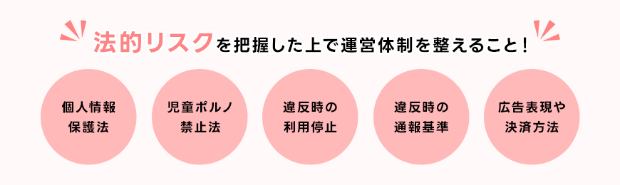 オンライン風俗を導入する際の注意点